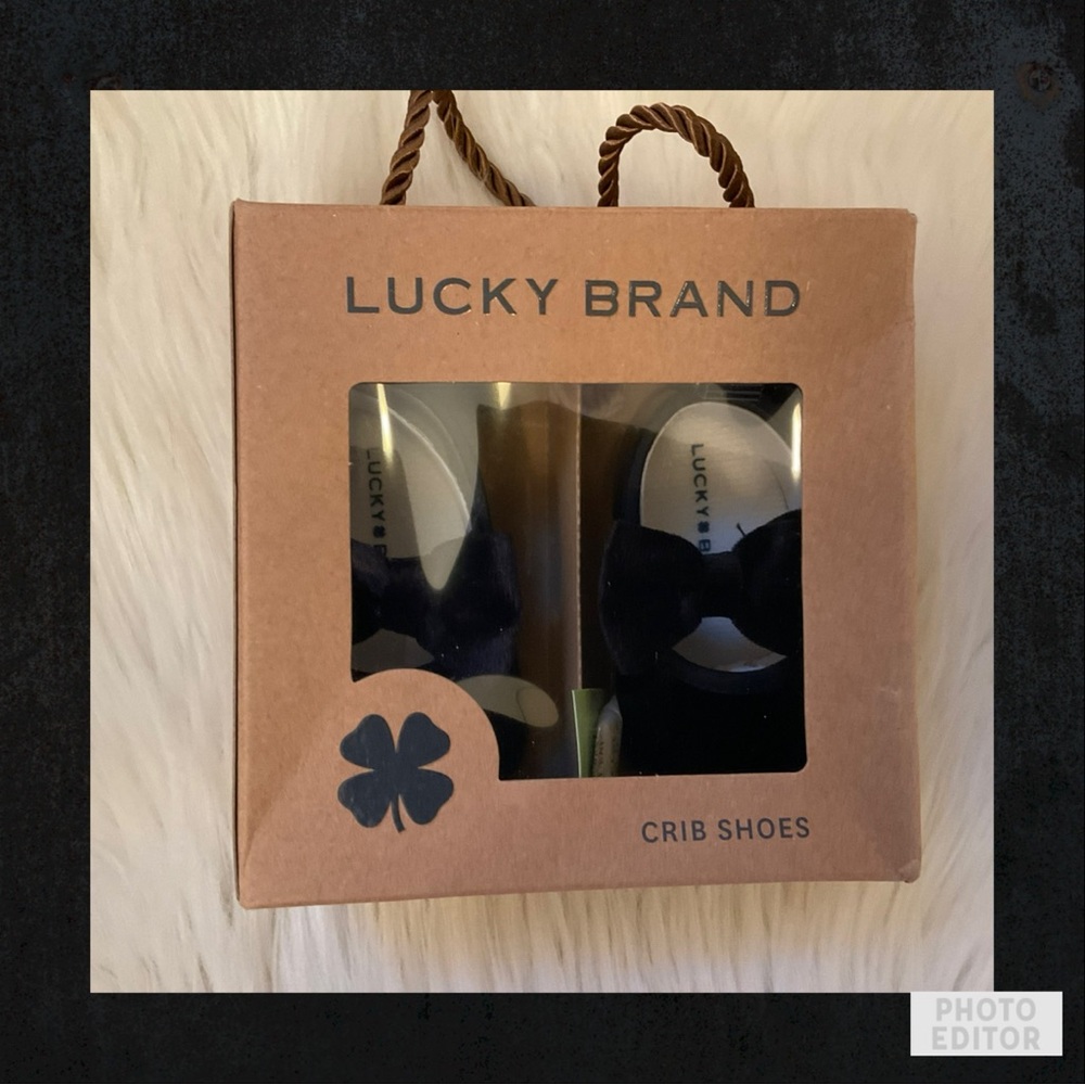 Lucky Brand Amber Crib Shoes - New in Box - Size 1